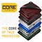 Core Tarps Heavy Duty Tarp, 40 ft x 80 ft, 20 Mil, Maroon, Polyethylene CT-707-40X80 - alternate 8